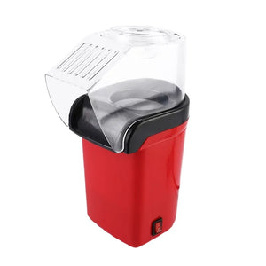 Hot Trend Vault hot air popcorn maker with no oil, portable 1200W for home use, compact appliance for quick popcorn preparation.