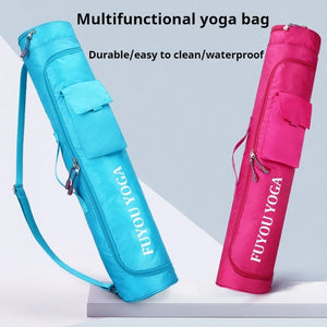Fitness Sports Yoga Mat Waterproof Bag Multifunction Pocket Yoga Carrier Knapsack Large Capacity Storage Yoga Mat Holder