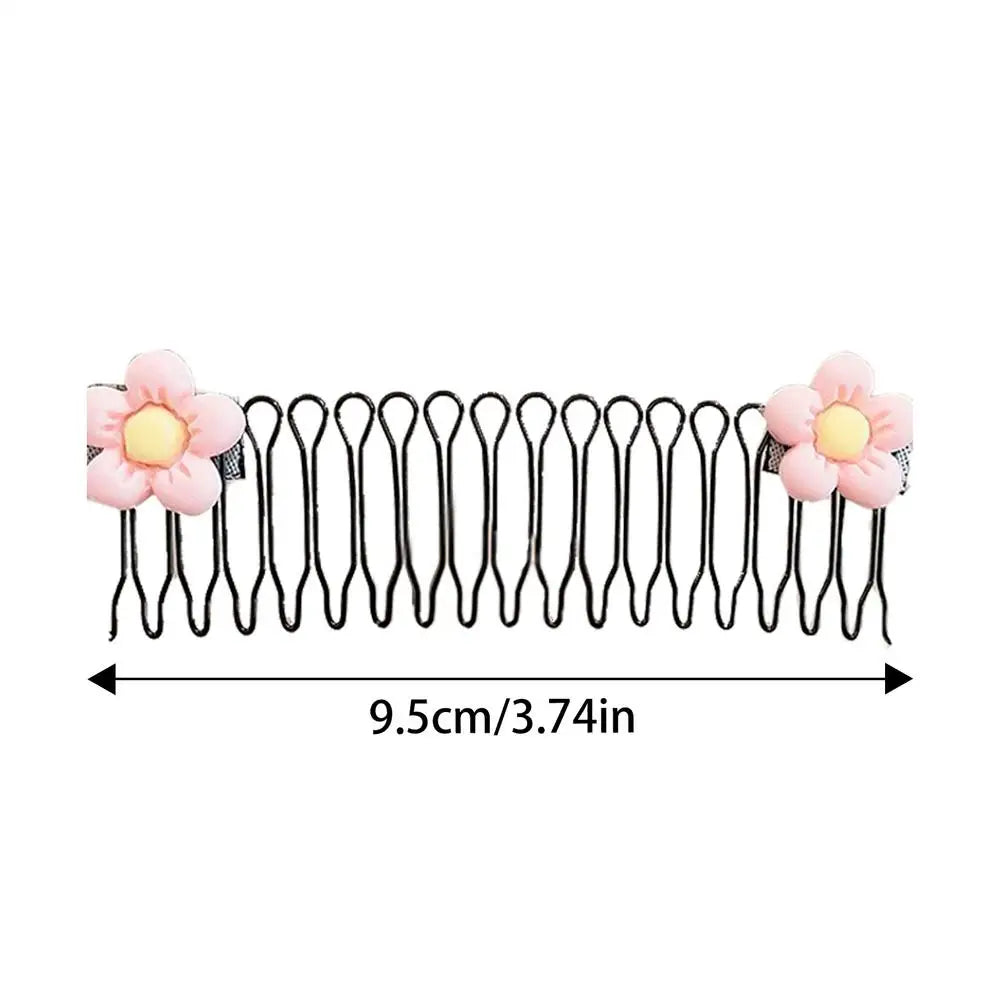 Hot Trend Vault hair comb clips for bun styling and flower crowns, strong hold hairpins for women and girls.
