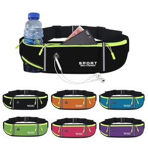 Sport Running Phone Case Waist Bag For Women Men Waterproof Comfortable Cycling Running Bag Safty Reflective Tape Sport Belt
