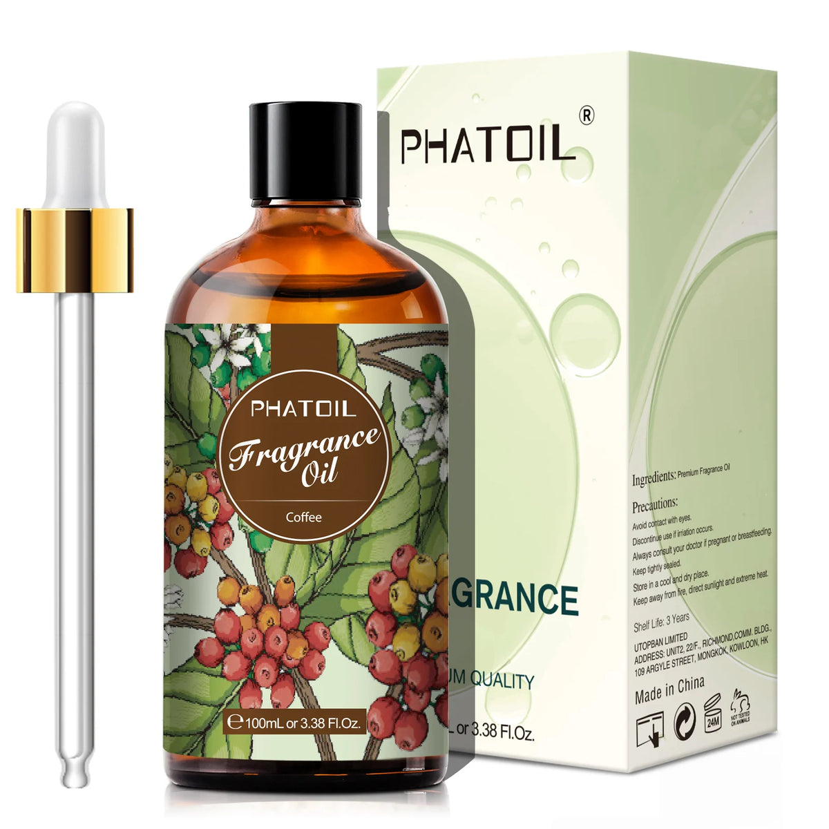 Hot Trend Vault Phatoil fragrance oils 100ml for diffusers and candles, with pure scent suitable for DIY crafts and aromatherapy.
