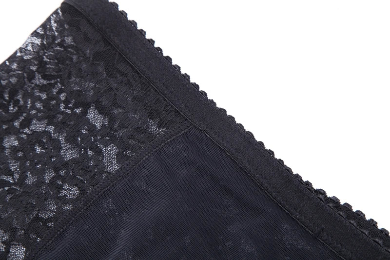 High waisted Miss Moly shapewear body shaper shorts with lace and firm control for women, designed to smooth and shape the figure.