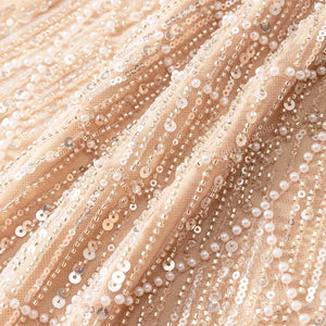 Elegant Wedding Evening  Dress for Women 2025 Muslim Long Sleeves Mermaid Detachable Train Sequined Prom Party Gown Customized