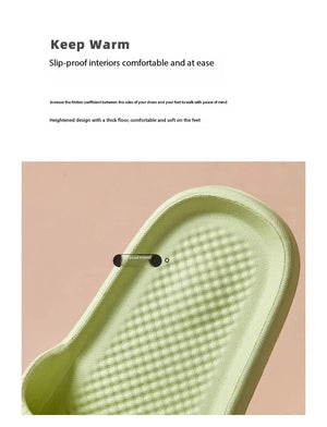 Soft Sole Massage Shower Shoes for Women Men Couples Waterproof Non-slip Home Leisure Fashion Bathroom Slippers