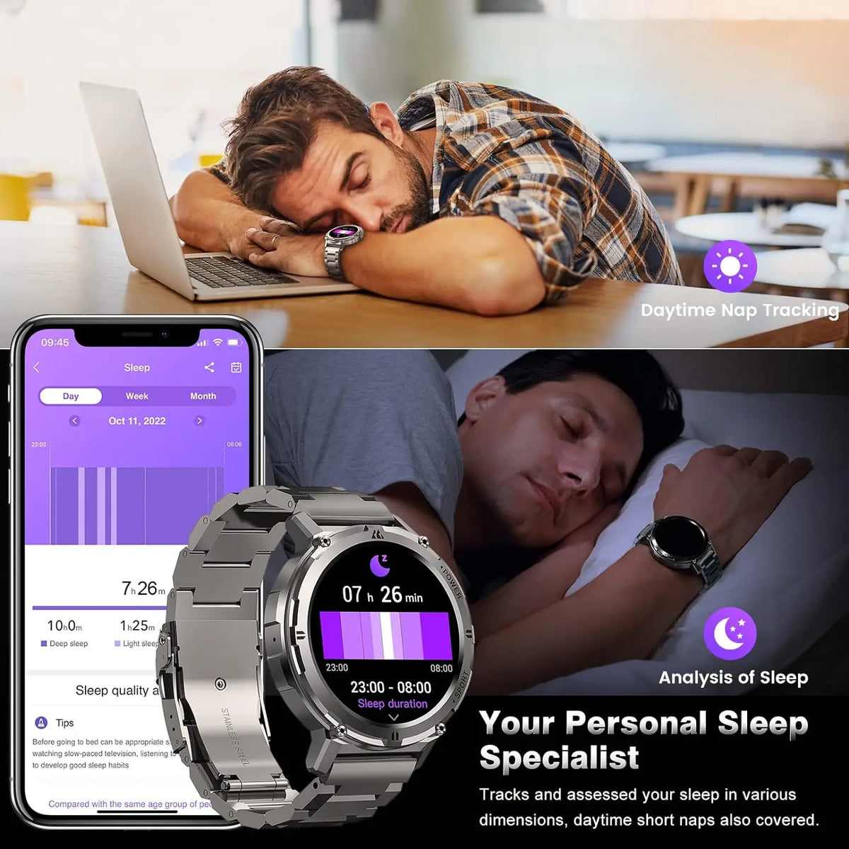 Original TICWRIS TANK T2 Military Smart Watches Men AMOLED Bluetooth IP69K Waterproof AI Voice Assistant Women Smartwatch Ultra