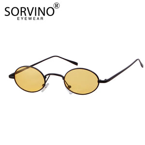 Hot Trend Vault Sorvino Skinny Steampunk sunglasses for women, stylish SN229 with dark tinted lenses and vintage-inspired design.