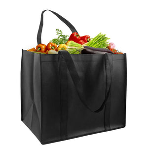 Reusable shopping bag for women by Hot Trend Vault, foldable eco-friendly tote with large capacity and stylish design.