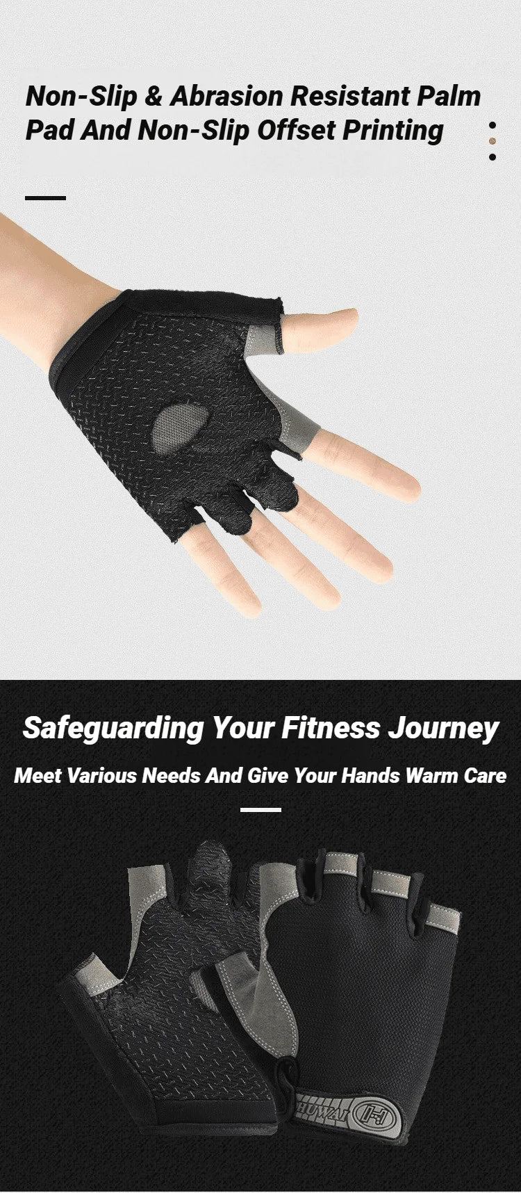 Breathable Half Finger Cycling Gloves for Men and Women Anti Slip Bike Gear