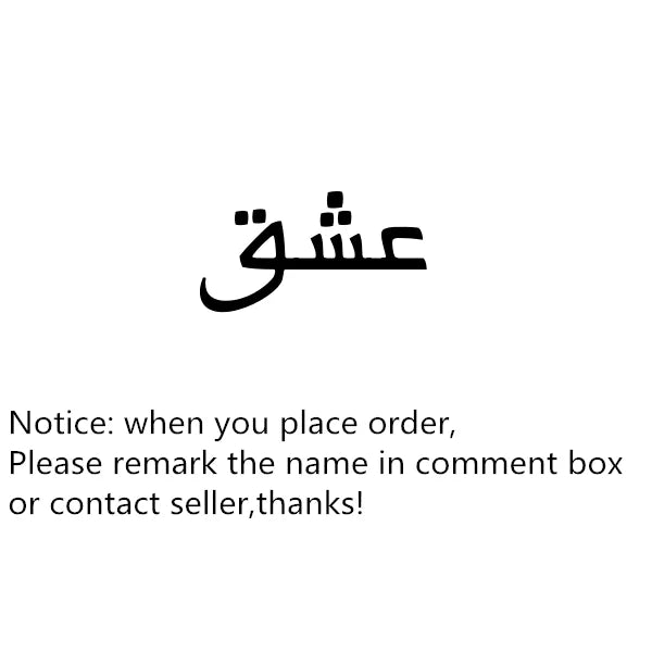 Islamic Jewelry Custom Charm Arabic Name Necklace Women Personalized Persian Name Choker Necklace Gifts For Yourself Friends