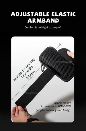 Running phone arm Bag for men and women Arm strap Sports arm Sleeve Artifact Wrist bag Waterproof lightweight outdoor equipment