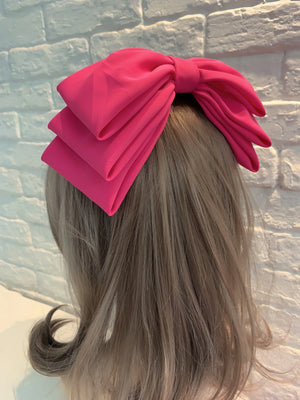 Multi-layer pink and black fashion hair clips for women and girls, stylish hair accessories by Hot Trend Vault