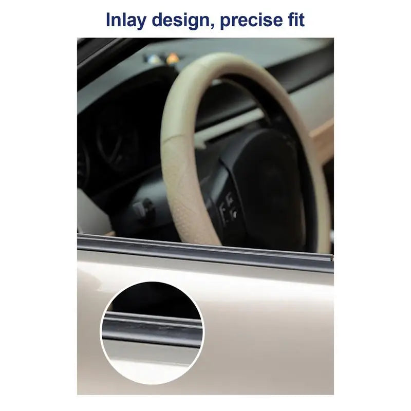 Car Side Window Wiper Driver Side Glass Cleaning Tool Rubber Truck Glass Cleaner Water Mist Removal Tool For Rainy And Foggy Day