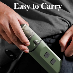 EAS-Green Electric Herb Grinder – One-Touch Operation, Up To 1.5G, Portable Auto Grinding Machine For Dry Spices