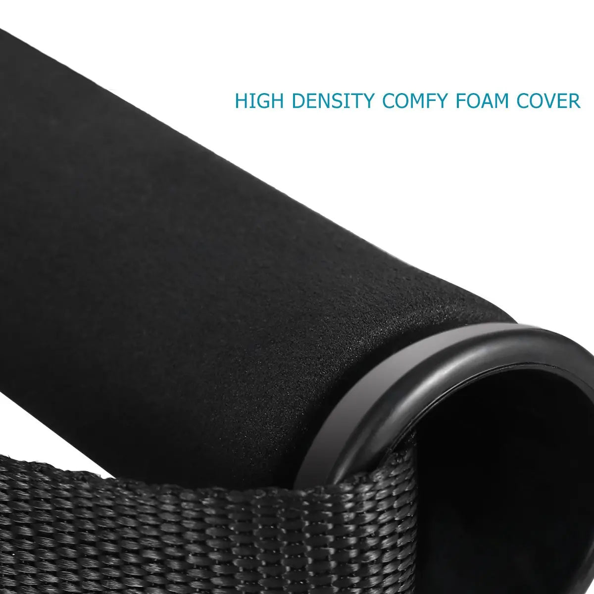 Resistance Bands Handle Bar Attachment Station Fitness Pulley Strap Exercise Home Gym Training Accessories Workout Equipments