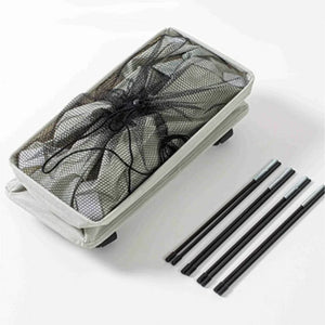 Laundry Basket with Wheels Large Capacity Yoga Mat Storage Basket Multifunctional Foldable Waterproof Dirty Clothes Storage Bag