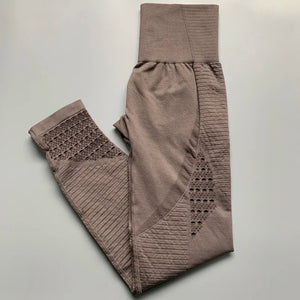 Nepoagym Women Seamless Tummy Control Yoga Pants Super Stretchy Gym Tights High Waist Sport Leggings Running Pants