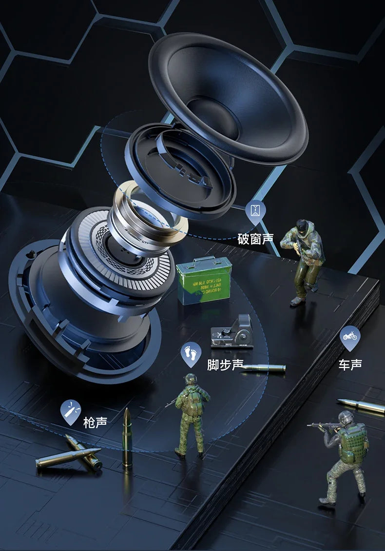 Upgraded TWS Wireless Headphones Noise Canceling Earbuds Bluetooth 5.3 Earphone HD Stereo Sports Waterproof Headset PK M25 M45