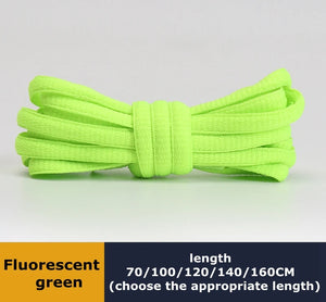 Round polyester sport shoelaces by Hot Trend Vault, durable outdoor laces for men and women, suitable for athletic shoes.