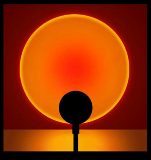 Led USB Sunset Lamp Projector Home Party Decor Night Light Atmosphere Neon Lights For Bedroom Living Room Wall Photography