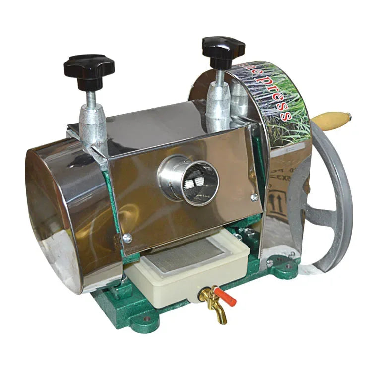 Hand Crank Stainless Steel SugarCane Machine Manual Sugar Cane Juicer 100% Sugar Cane Juice Machine 50kg/H
