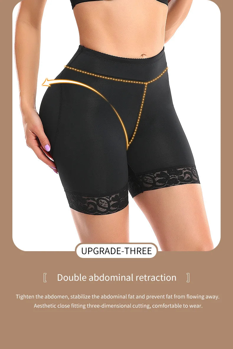 Hot Trend Vault Ilfioreemio Butt Lifter padded lace shapewear for women, showcasing a sleek, fitted design with lace accents.