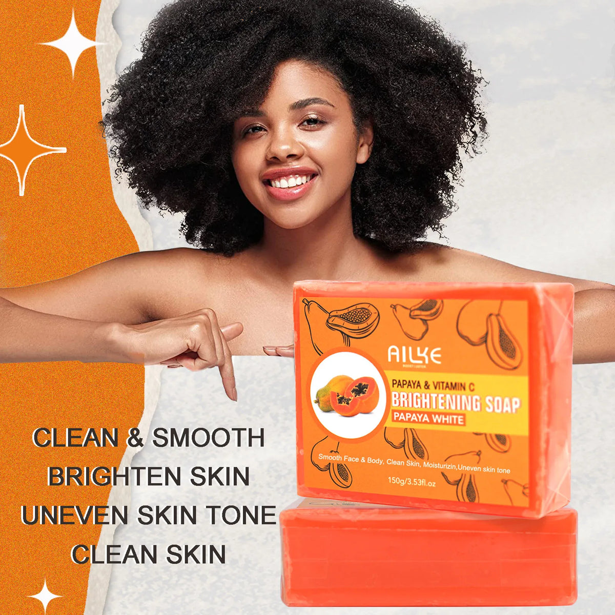 Hot Trend Vault AILKE Whitening Skin Care Set for all skin types, featuring products to reduce dark spots and brighten skin.
