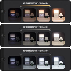 Hot Trend Vault wireless charging stand for iPhone with fast charging capability, shown holding an iPhone on the stand.