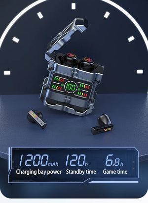 Upgraded TWS Wireless Headphones Noise Canceling Earbuds Bluetooth 5.3 Earphone HD Stereo Sports Waterproof Headset PK M25 M45