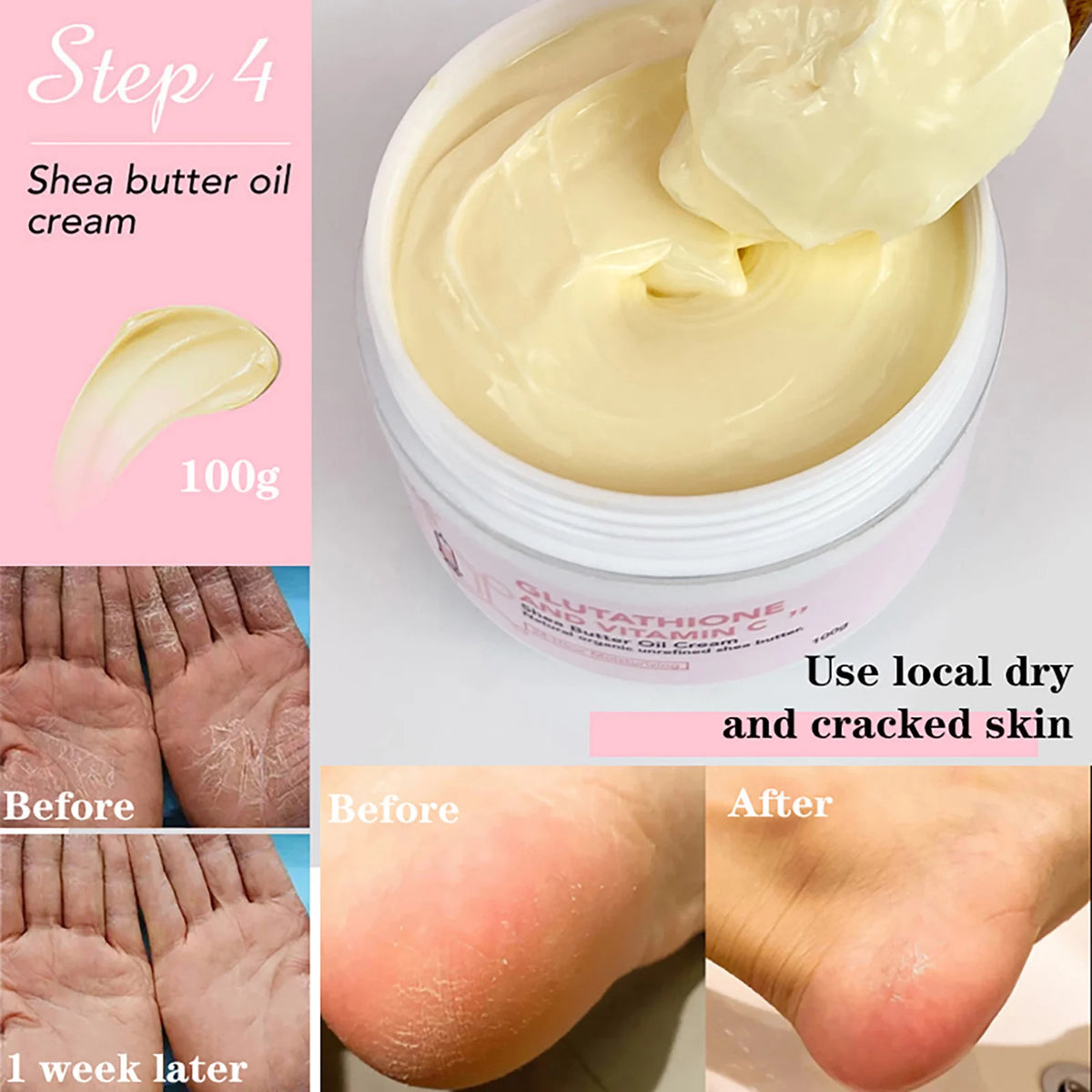 Hot Trend Vault AILKE whitening skin care set for women with organic vitamin C, brightening and hydrating radiant skin.