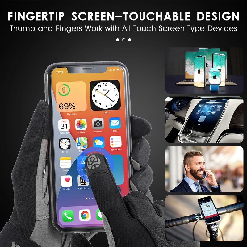 WEST BIKING Cycling Gloves Full Finger Bicycle Sports Gloves Men Women Spring Autumn Gym Motorcycle  Camping Hiking Gloves