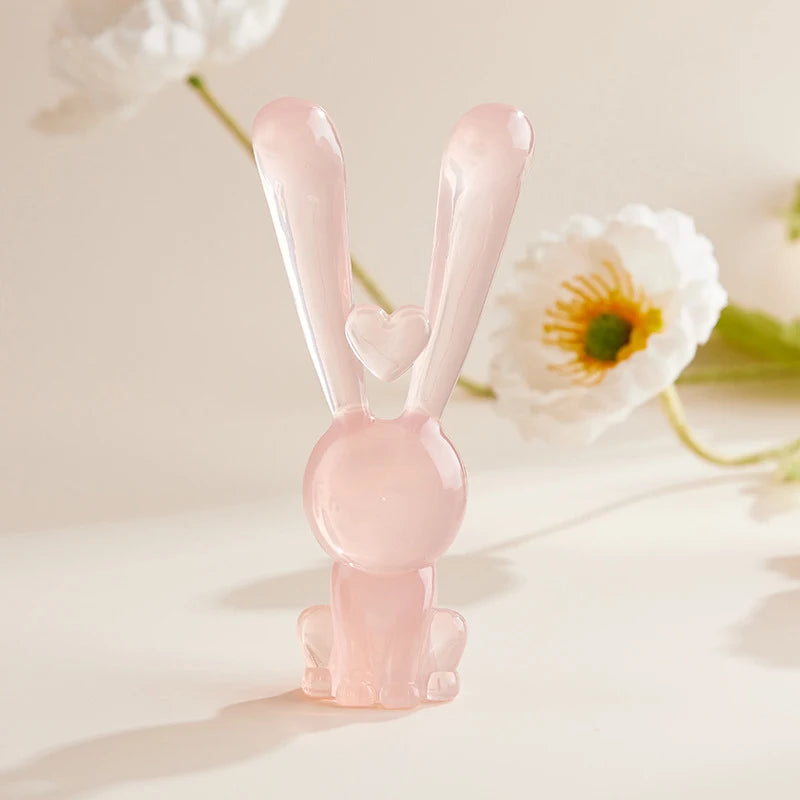 Facial Tools Massage Plate Rabbit Shape Face Lifting Guasha Scraping Massage Reduce Puffiness Nose Lifting Nose Guasha Care