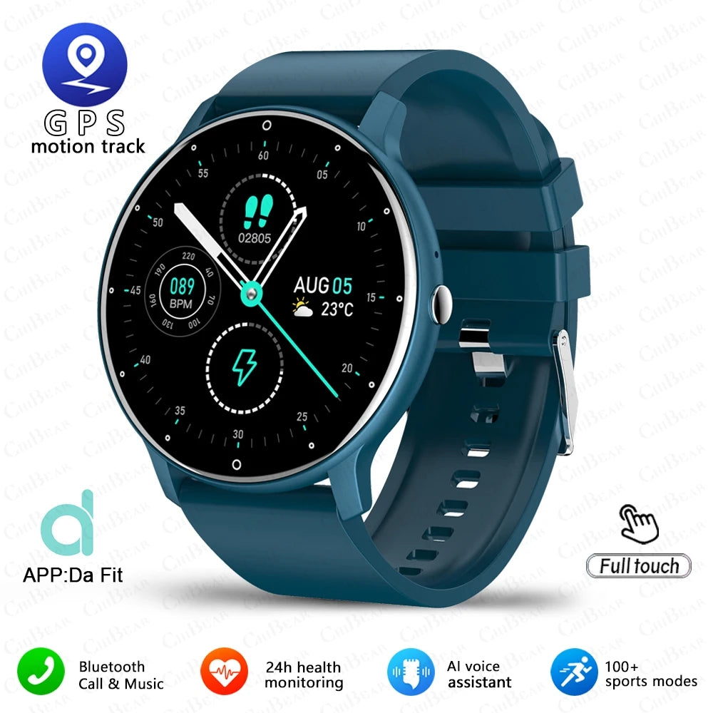 Ultra light Hot Trend Vault men's smart watch with full touch screen, fitness tracker, heart rate monitor, and Bluetooth calling.