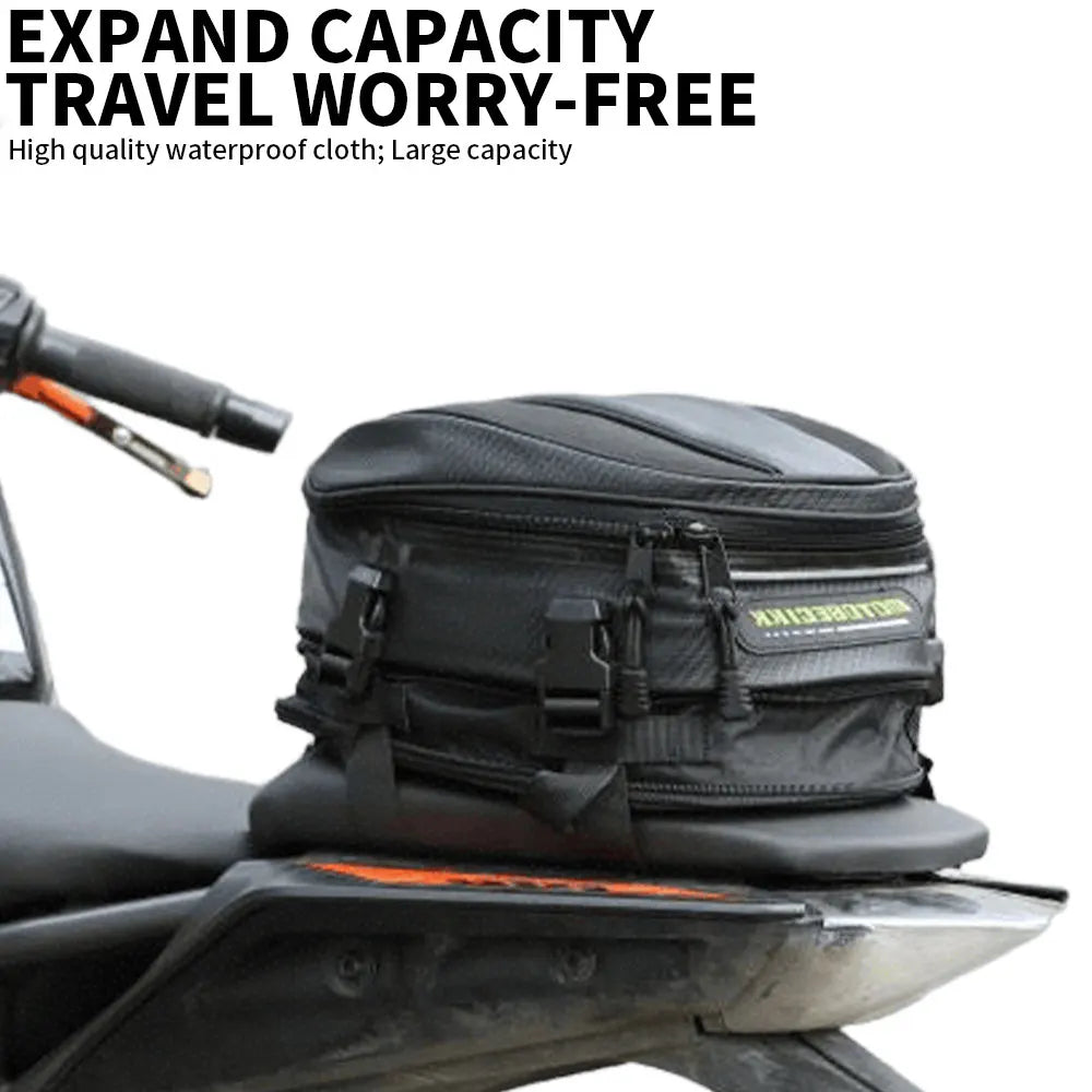 Motorcycles Accessories Tail Bag Rear Seat Bag Back Bags Waterproof Universal Tail Luggage Running Climbing Riding Sport Pack
