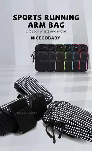 Running phone arm Bag for men and women Arm strap Sports arm Sleeve Artifact Wrist bag Waterproof lightweight outdoor equipment