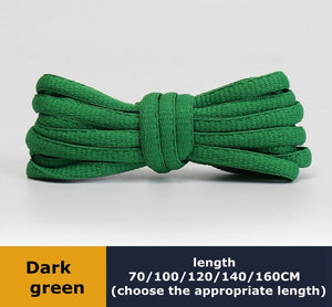 Durable polyester round sport shoelaces for men and women, outdoor accessories by Hot Trend Vault, shown in black with aglets.