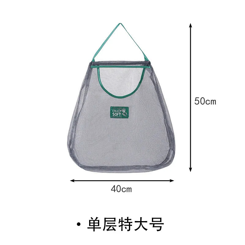 Hot Trend Vault reusable mesh storage bag for kitchen, hanging net for onions, garlic, and potatoes, ideal for home cooks.
