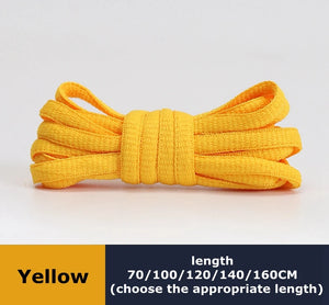 Durable polyester round sport shoelaces for men and women, designed for outdoor use, by Hot Trend Vault.