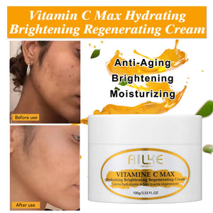 Hot Trend Vault AILKE Whitening Skin Care Kit with Vitamin C for brightening, featuring various skincare products in a sleek set.