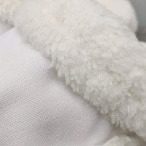 New Winter Warm Ankle Sock Shoe Charms Thicken Plush Insole for Women Men Shoe Covers Removable Plush Liner Shoes Charm Insoles