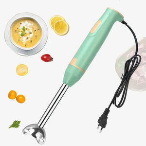HOMEFISH Immersion Hand Stick Blender Electric Food Vegetable Grinder Handheld Stick Mixer for Smoothies Sauces