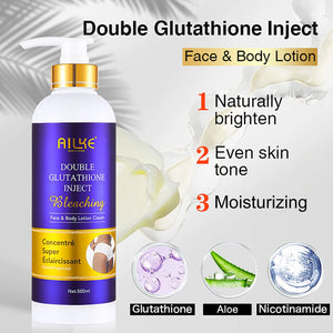 AILKE Glutathione whitening skin care cream for women, moisturizing and promoting even skin tone for all skin types.