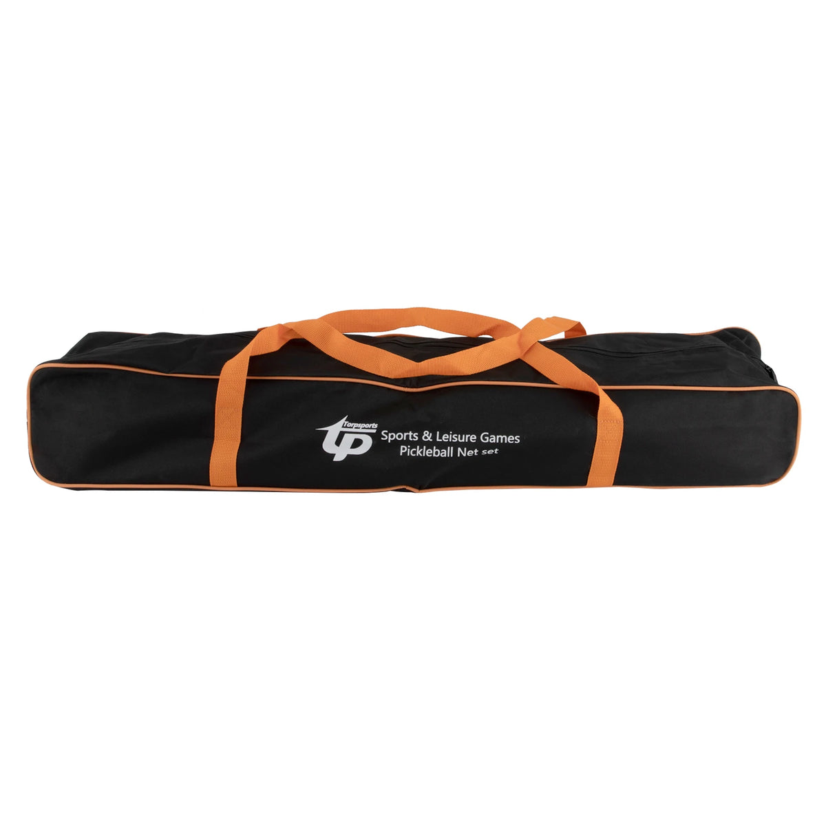 Hot Trend Vault portable pickleball net set with four paddles, balls, and carry bag for backyard family fun.
