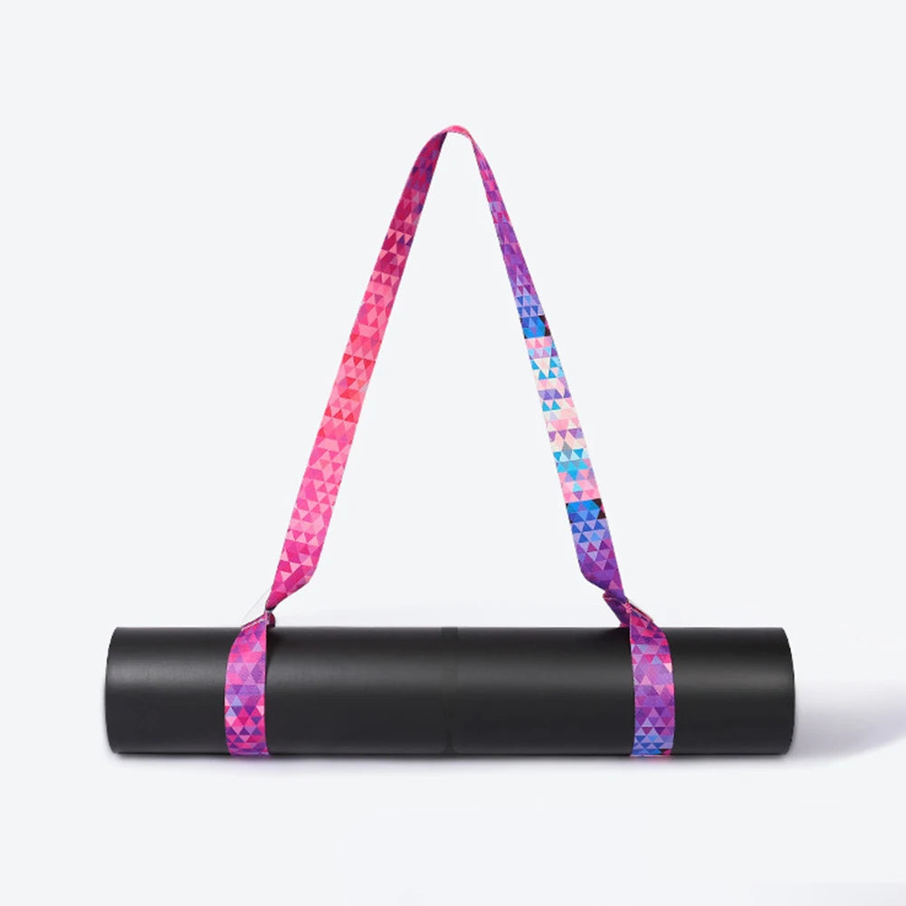 Yoga Mat Strap Exercise Mat Carrier Stretching Band Adjustable Yoga Mat Carrier Yoga Mat Carrying Strap for Carrying Large Mats