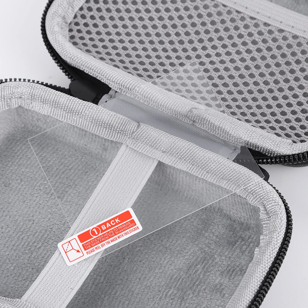 Hot Trend Vault JOCESTYLE Trimui Brick hard carrying case with shockproof design and tempered glass screen protector for handheld gamers.