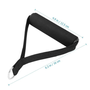 Resistance Bands Handle Bar Attachment Station Fitness Pulley Strap Exercise Home Gym Training Accessories Workout Equipments