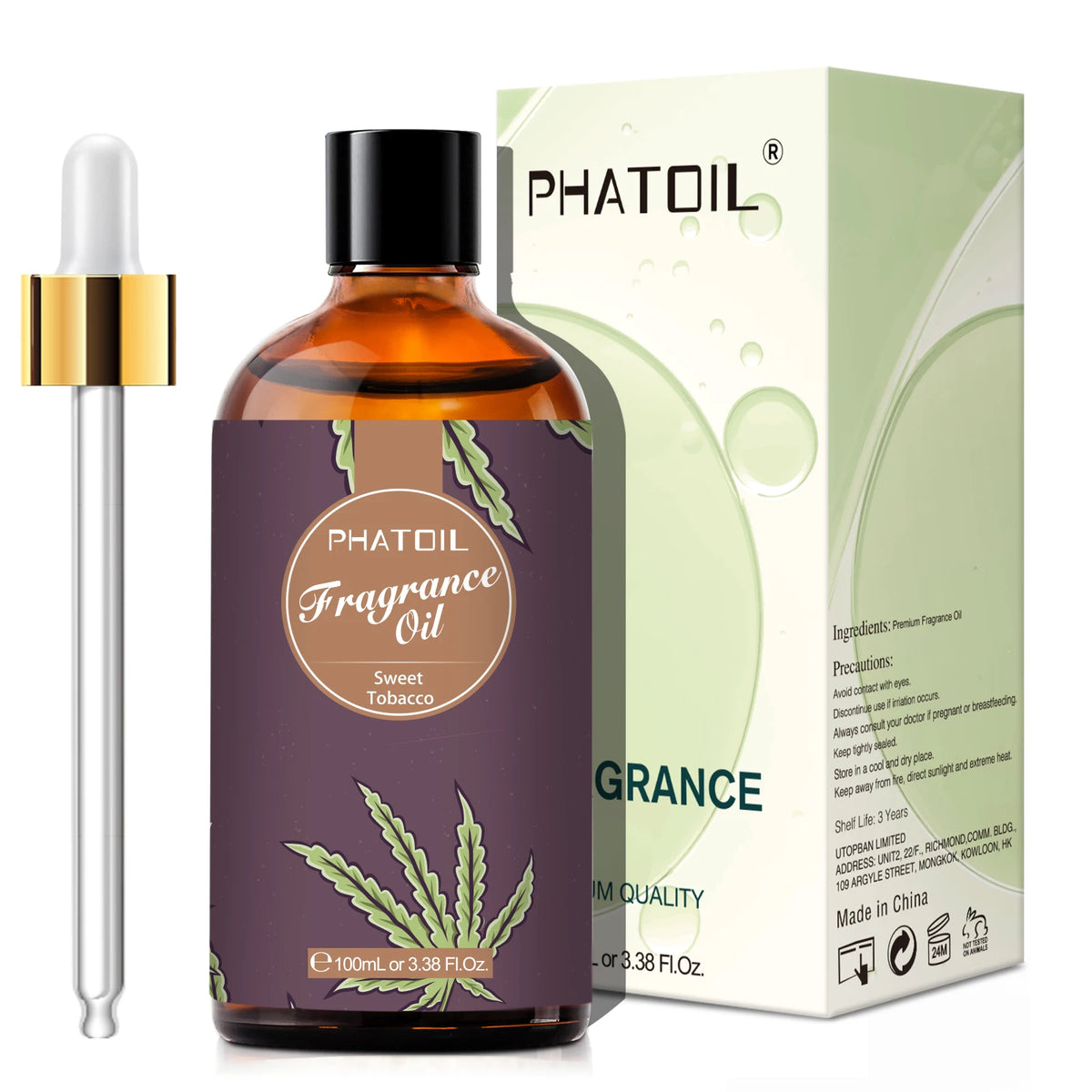 Hot Trend Vault Phatoil 100ml fragrance oil for diffusers and candles, featuring pure scent for DIY crafts and home scenting.