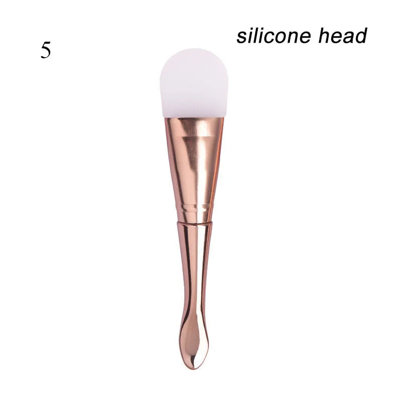 Face Mask Brush Homemade Facial Mask Stirring Brush Flat Soft Hair Face Mask Mud Applicator Skin Clean Care Tools Supplies