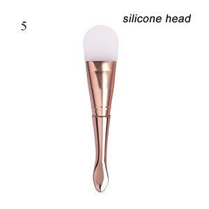 Face Mask Brush Homemade Facial Mask Stirring Brush Flat Soft Hair Face Mask Mud Applicator Skin Clean Care Tools Supplies