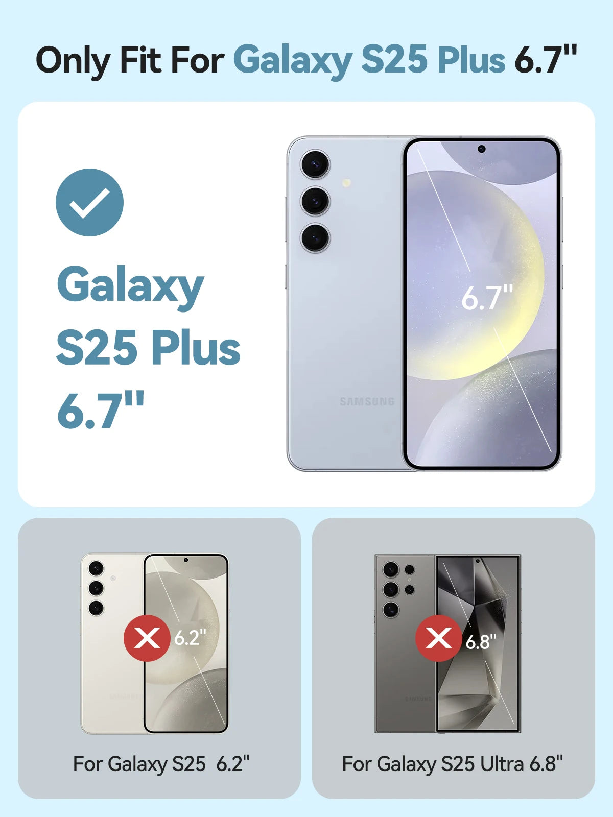 10000mAh Wireless Charger Battery Case for Samsung Galaxy S25 Plus Power Case 10000mAh Portable Power Bank with LED Display