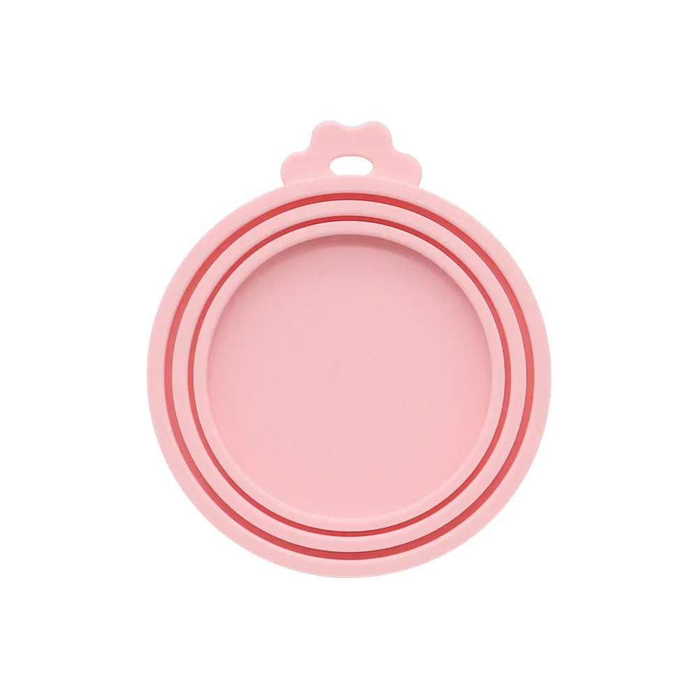 1 Reusable Silicone Pet Can Lid Bpa Free, Suitable For Most Sized Dog And Cat Cans - Keeps Food Fresh Prevents Bacterial Odors